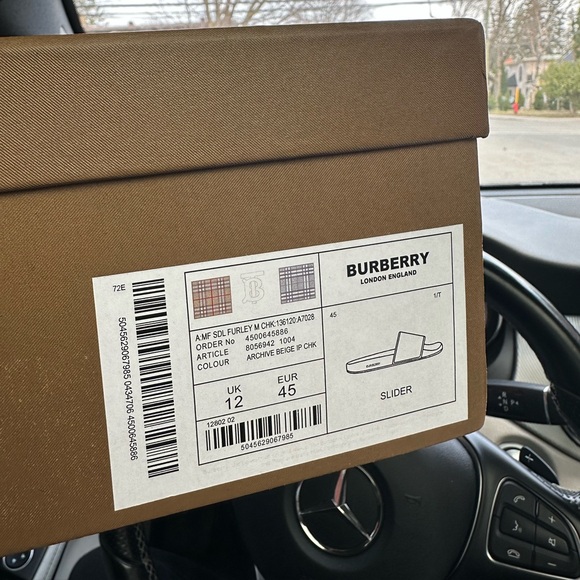 Burberry Check Slide - Picture 7 of 8